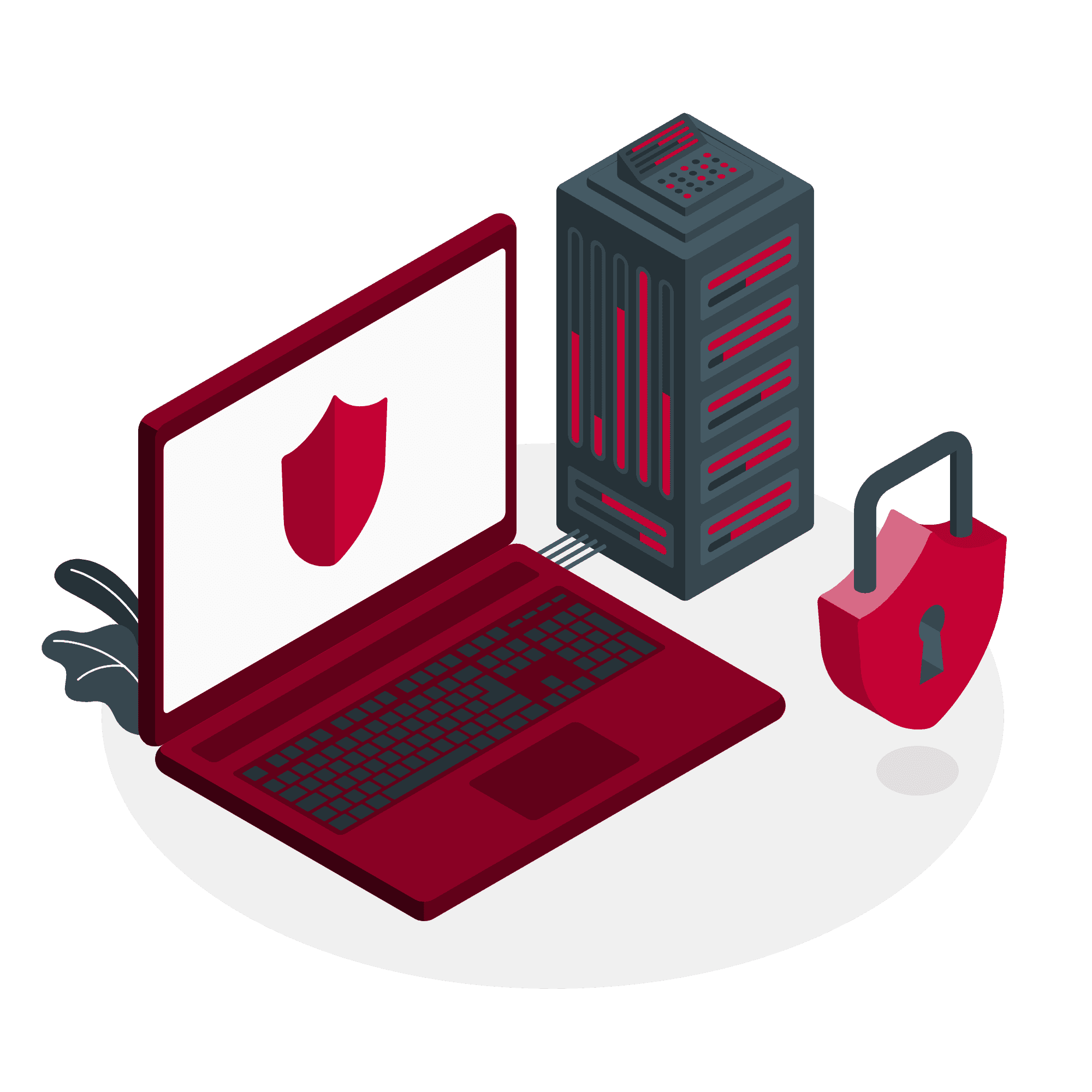 Data security illustration